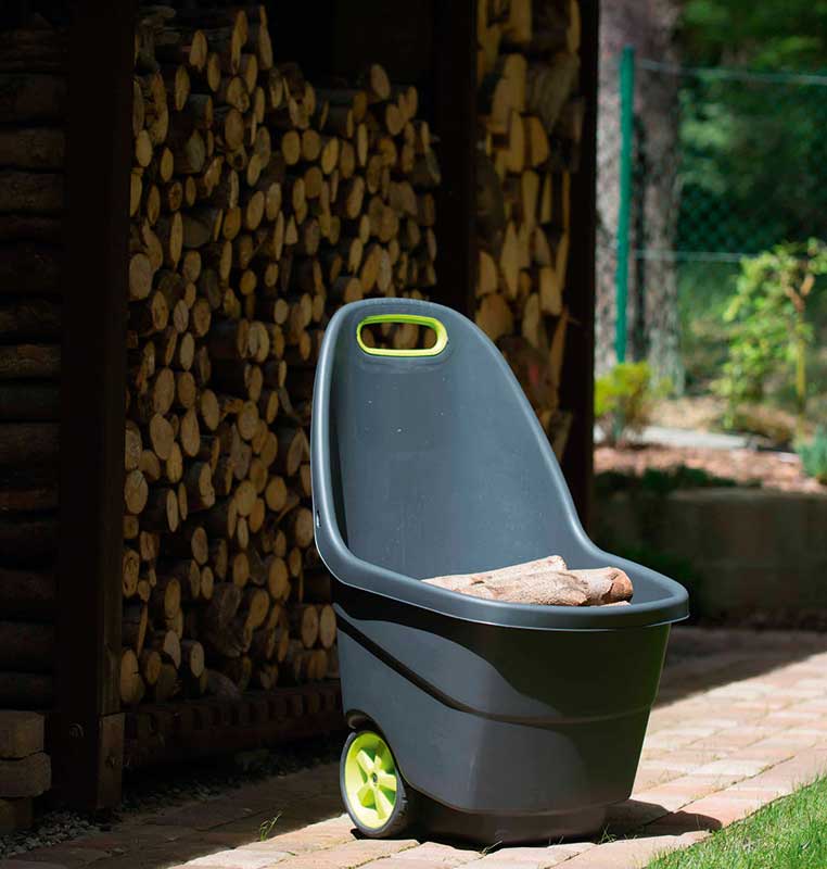 Keter Baštenska kolica Easy Go XL Black 62L - detalj