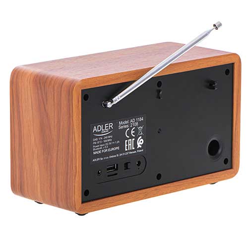 Adler AD1184 Radio DAB+ Bluetooth - detalj