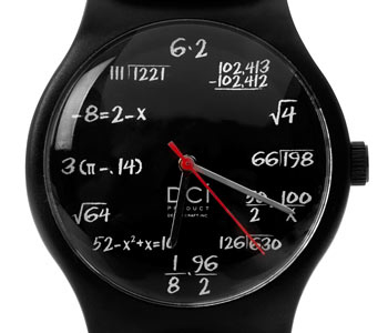 Vodootporni Matematički Ručni Sat - detalj