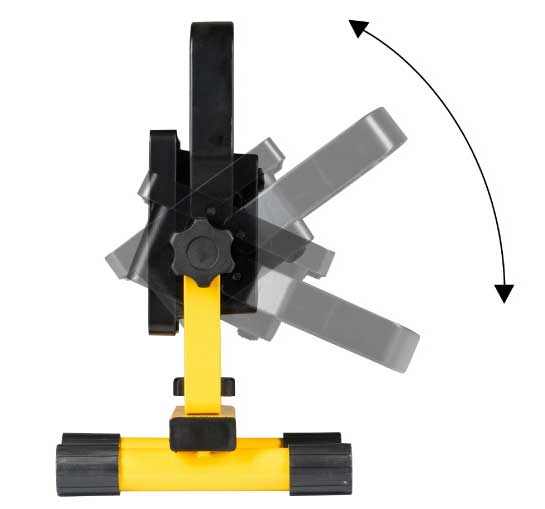 Prenosni punjivi LED reflektor 10W LRF7718 - detalj