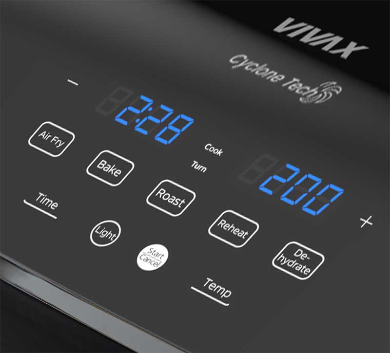 Vivax Digitalna friteza na vruć vazduh Air-Fryer 6L DFA-617DB - detalj