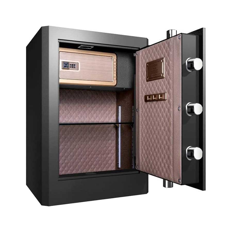 Sef Koji Se Otvara Prepoznavanjem Otiska Prsta - detalj