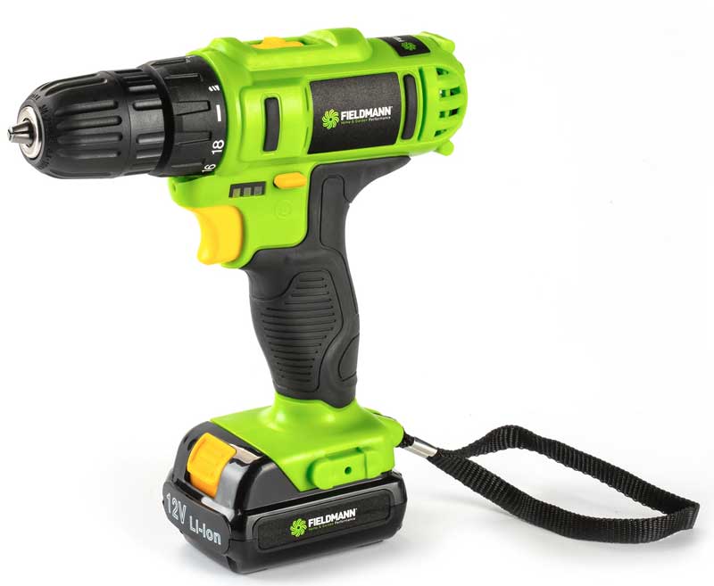 Fieldmann Akumulatorska bušilica sa priborom u koferu 12V FDV 10205-51AR - detalj