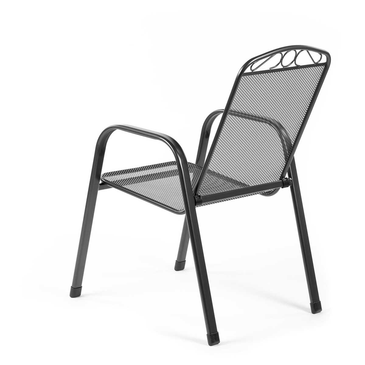 Metalna Baštenska Stolica Fieldmann - Čelični Meš - detalj