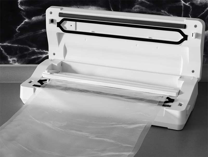 Aparat za vakuumiranje hrane i zavarivanje kesa ECG VacuFresh - detalj