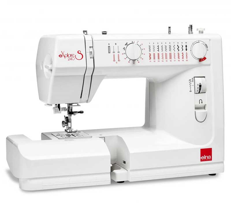Mašina za šivenje Elna 240S eXplore - detalj