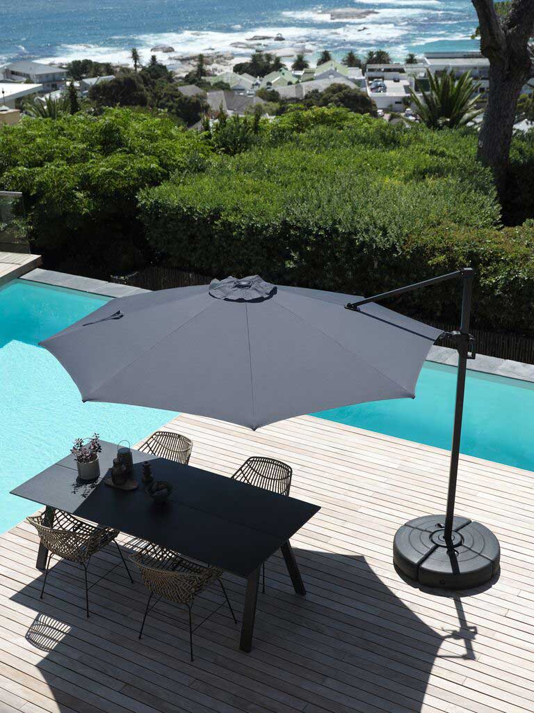 Viseći Suncobran Sa Podesivim Nagibom i Rotacijom 360 stepeni - detalj