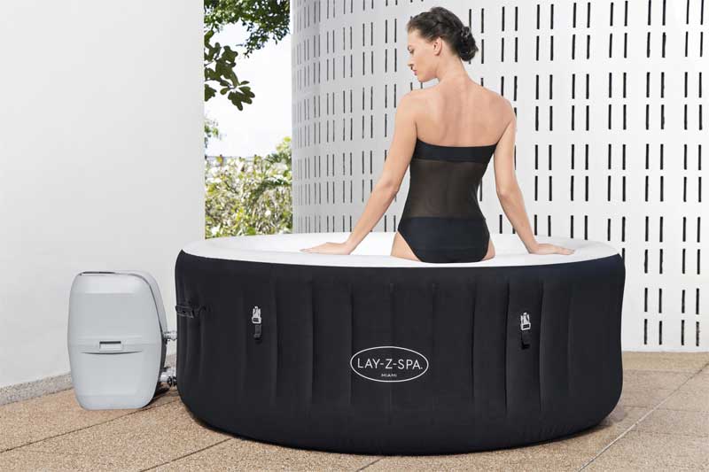 Đakuzi na naduvavanje sa grejačem vode Bestway Lay-Z-Spa Miami 60001 - detalj