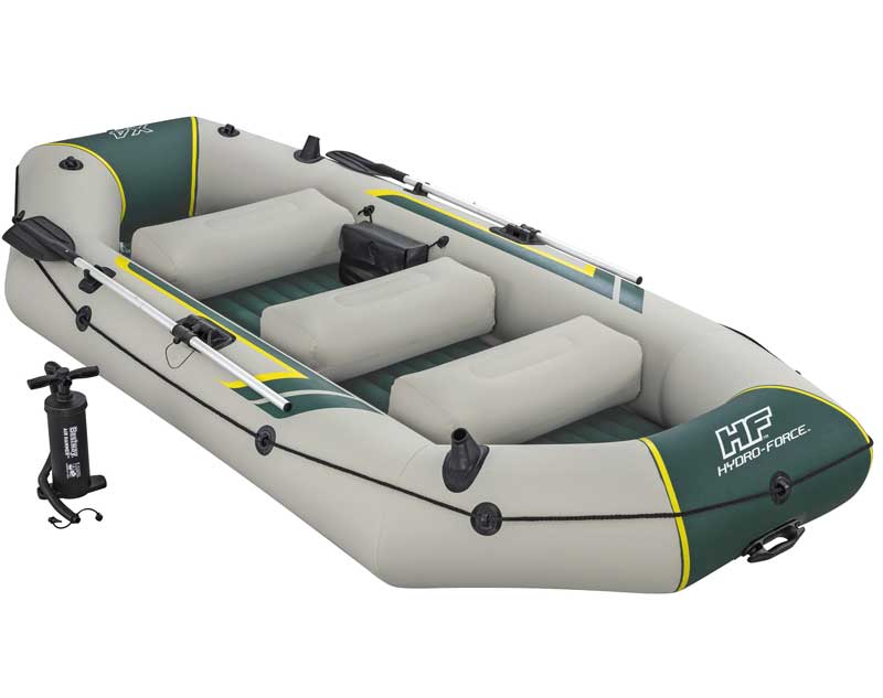 Čamac na naduvavanje za 4 osobe sa veslima i pumpom Bestway Hydro-Force Ranger Elite X4 65157 - detalj