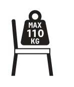 Baštenska stolica Kampala CrosS - detalj