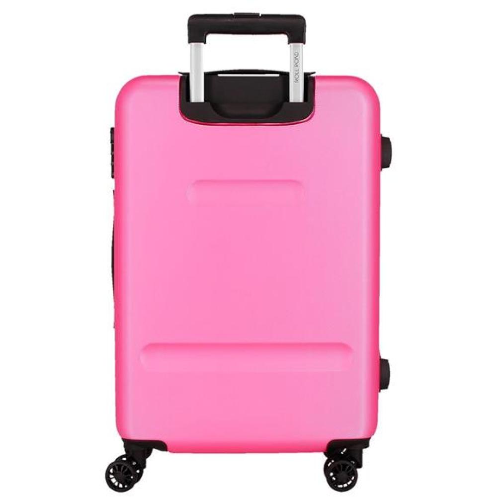 Komplet ABS kofera 75/65/55cm Roll Road Flex Pink 58494 - detalj