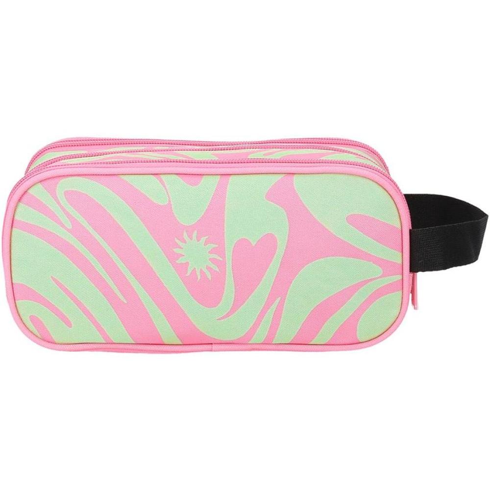 Pernica sa 3 pregrade Enso Fleur pink 98747 - detalj