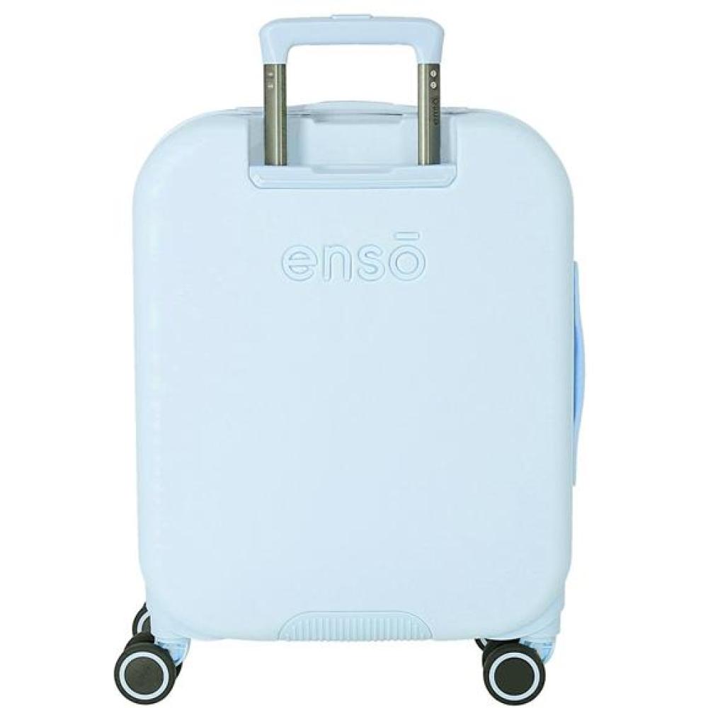 Kabinski kofer 55cm Enso Full Of Flowers sky blue 97791 - detalj