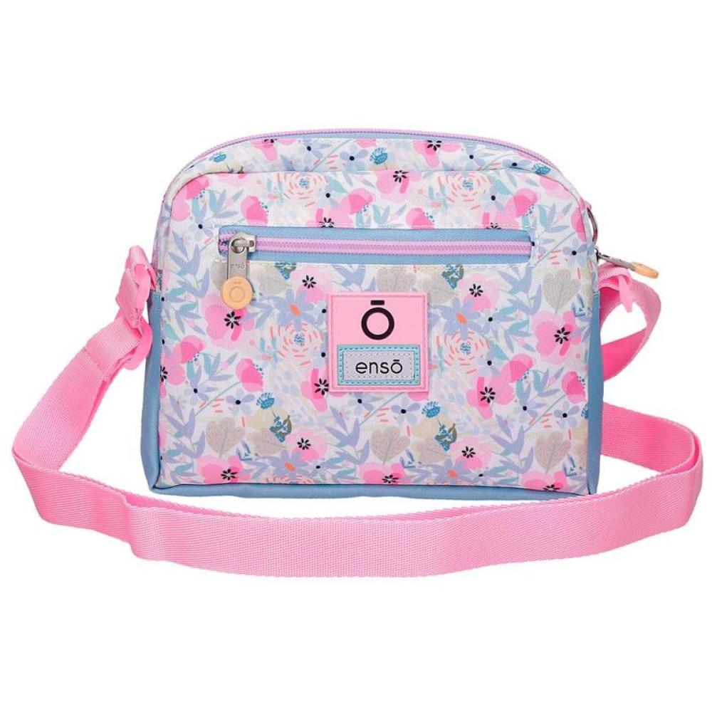 Torbica za devojčice Enso Full Of Flowers pink 97754 - detalj