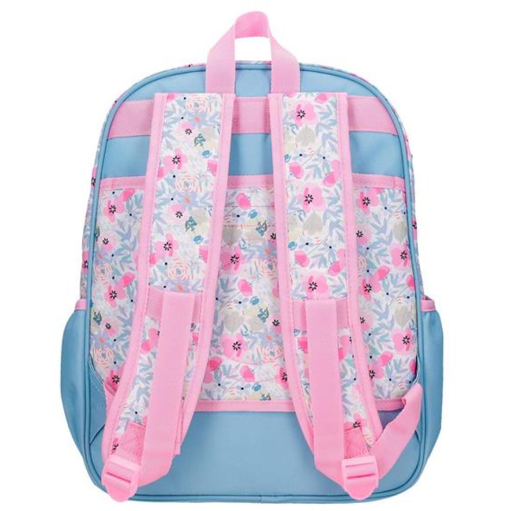 Ranac za školu 38cm Enso Full Of Flowers pink 97724 - detalj