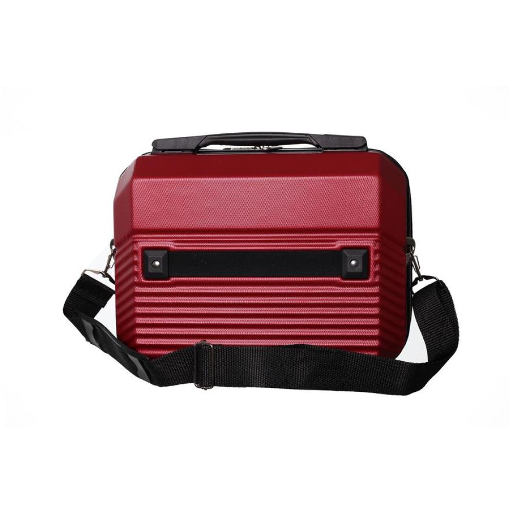 ABS neseser Kofer za šminku Enova Capri bordeaux 524260 - detalj