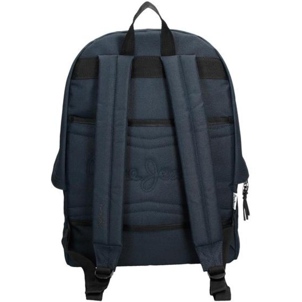 Ranac 44cm sa pregradom za tablet Pepe Jeans Cromwell black 67723 - detalj