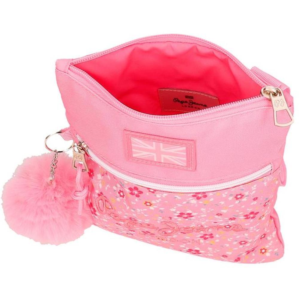 Torbica za devojke i devojčice Pepe Jeans Alenka pink 67155 - detalj