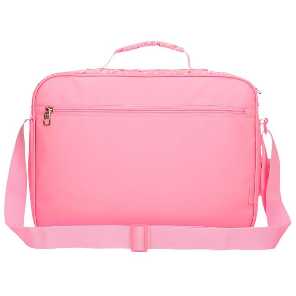 Torba za laptop školska torba 38cm Pepe Jeans Alenka pink 67153 - detalj