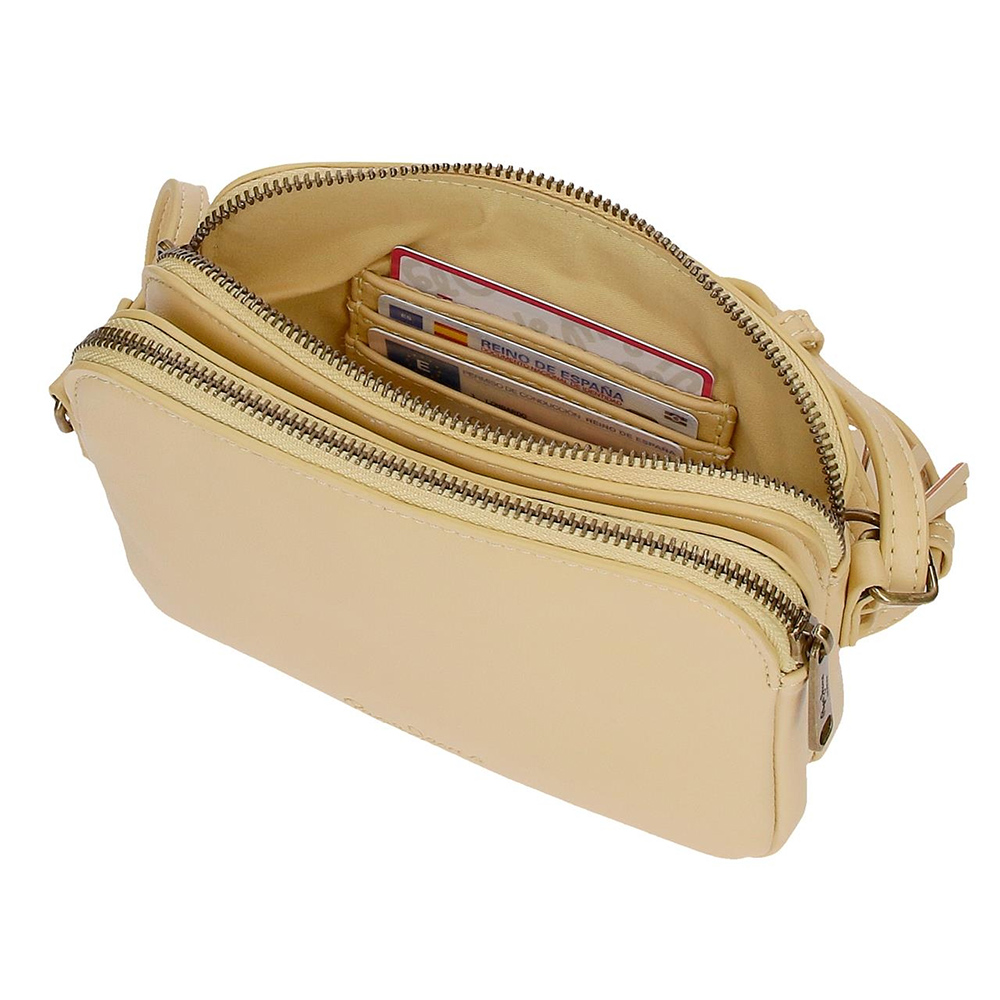 Pepe Jeans Torbica sa dve pregrade Naiara pastel yellow 70950 - detalj