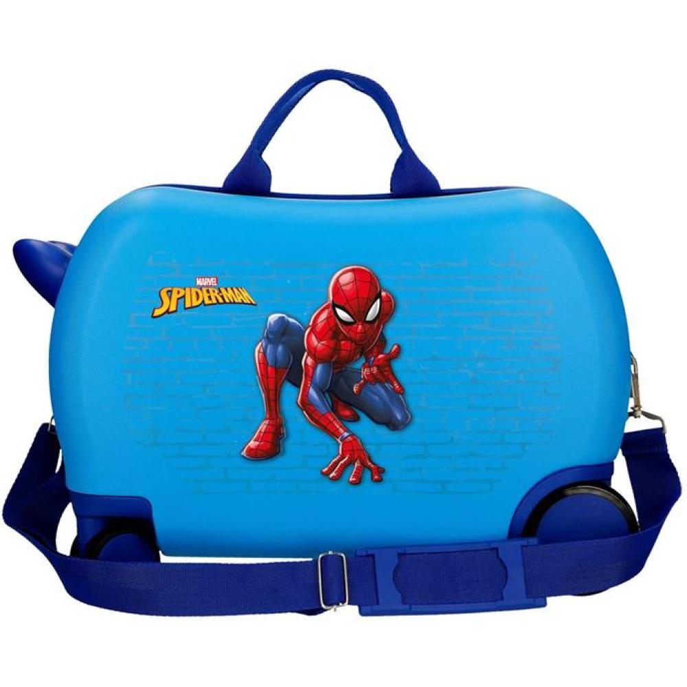 Dečji kofer za put i vožnju Spiderman Vigilant blue 44510 - detalj