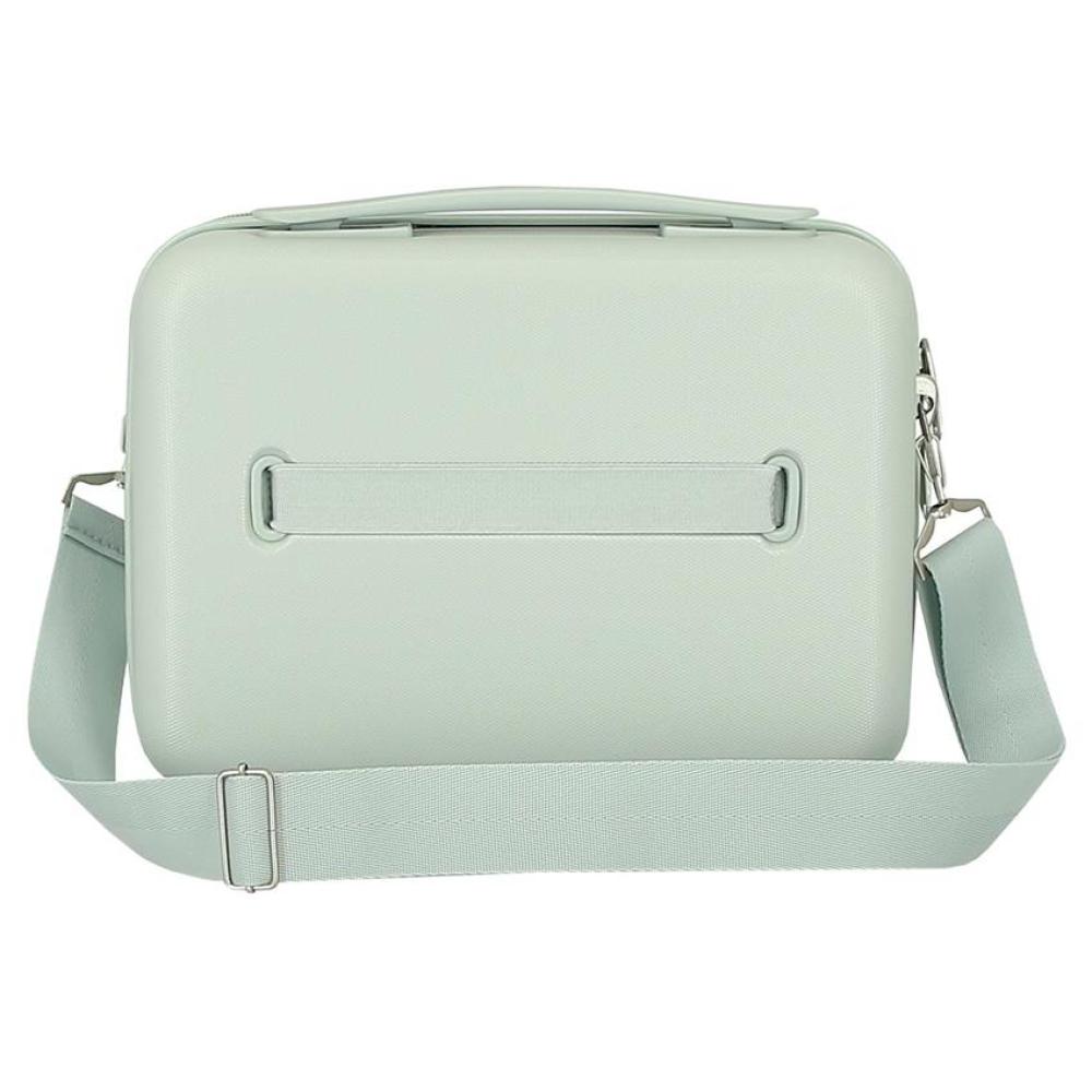 ABS kozmetički neseser - koferče Movom My Little Garden mint 30619 - detalj