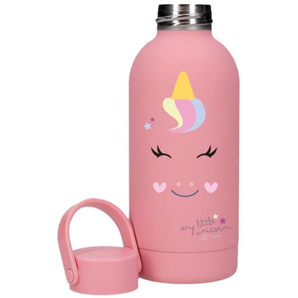Termos boca 350ml 12-24h održavanje temperature Roll Road Happy Pets Unicorn pink 31831 - detalj