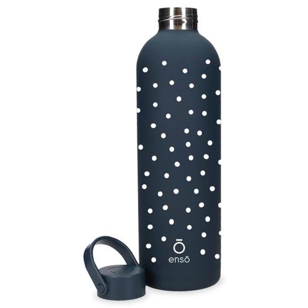 Termos 750ml 12-24h održavanje temperature Enso Fleur navy 99231 - detalj