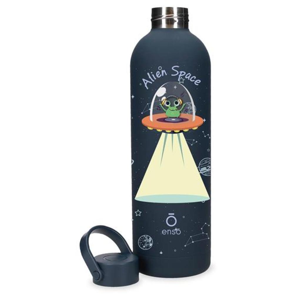Termos 750ml 12-24h održavanje temperature Enso New Friends alien 99231 - detalj