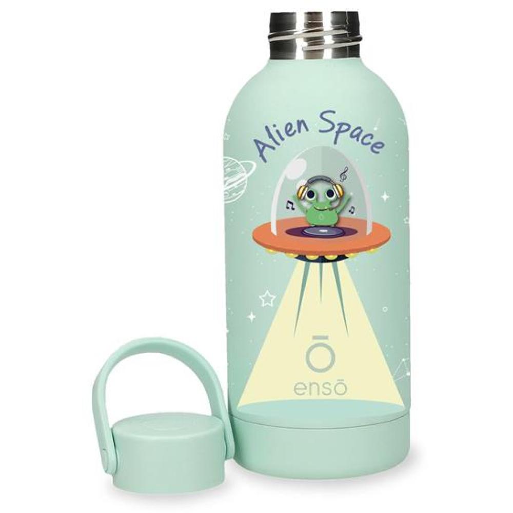 Termos 350ml 12-24h održavanje temperature Enso New Friends alien 99231 - detalj