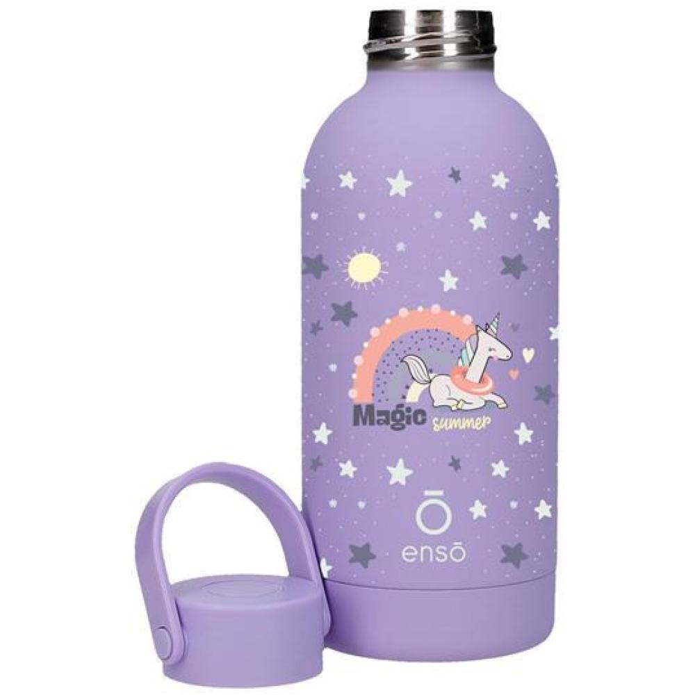 Termos 350ml sa duplom izolacijom Enso Magic Summer lila 99231 - detalj