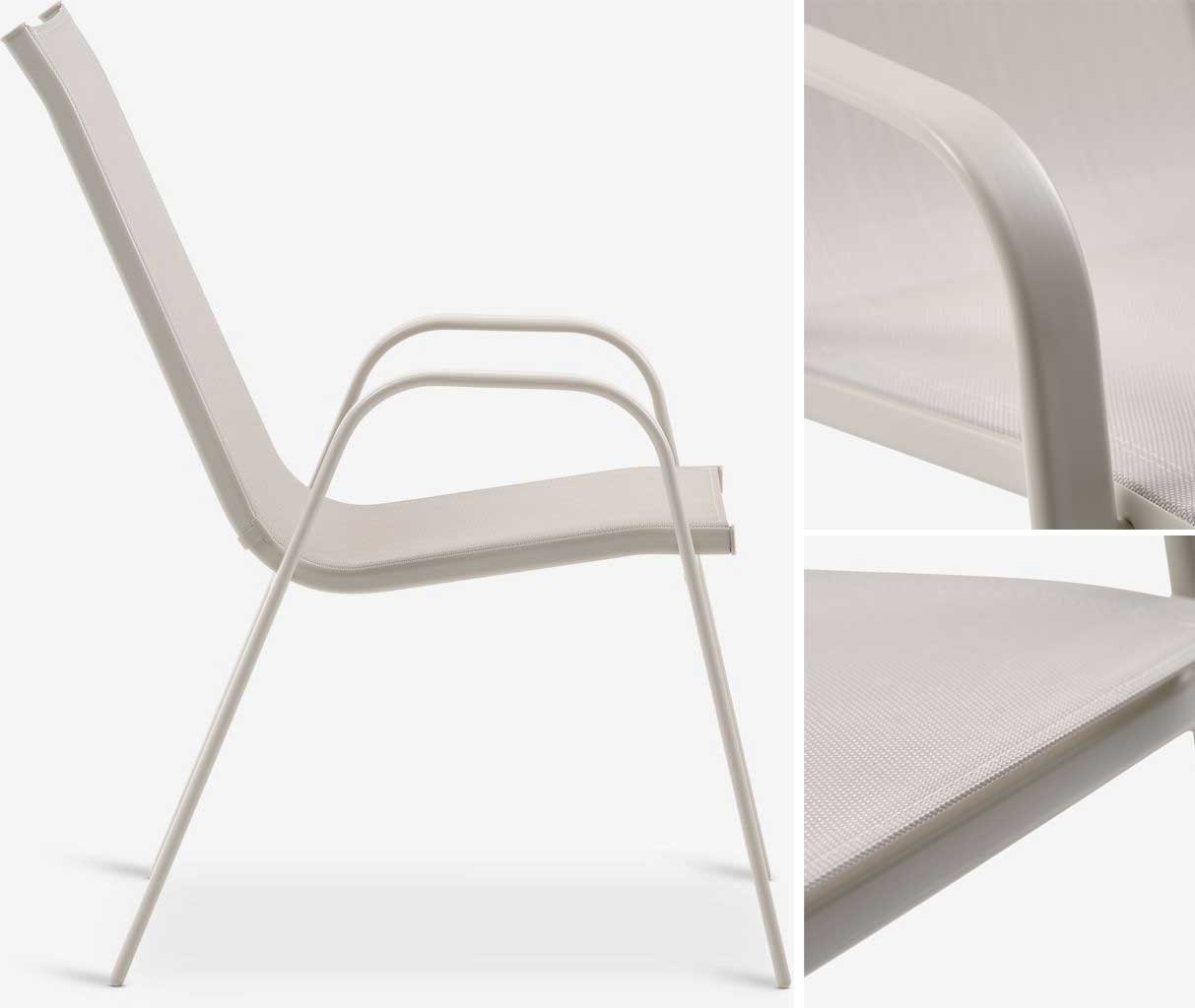 Garnitura za 8 osoba sa sklopivim stolom Stella - detalj