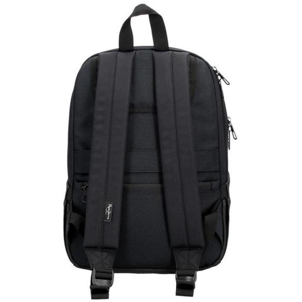 Ranac 37cm za laptop i tablet Pepe Jeans Sail Up black 71721 - detalj