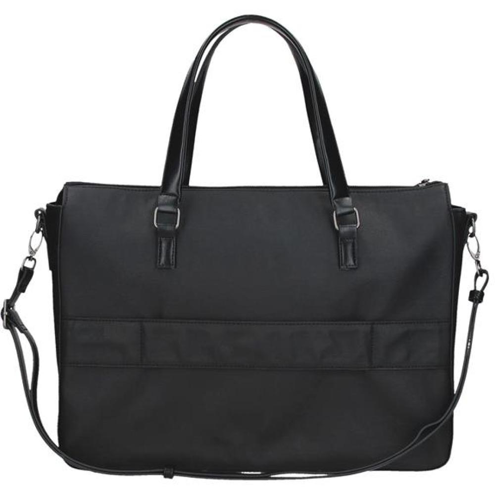 Poslovna ženska torba sa pregradom za laptop PJL Biker black 71566 - detalj