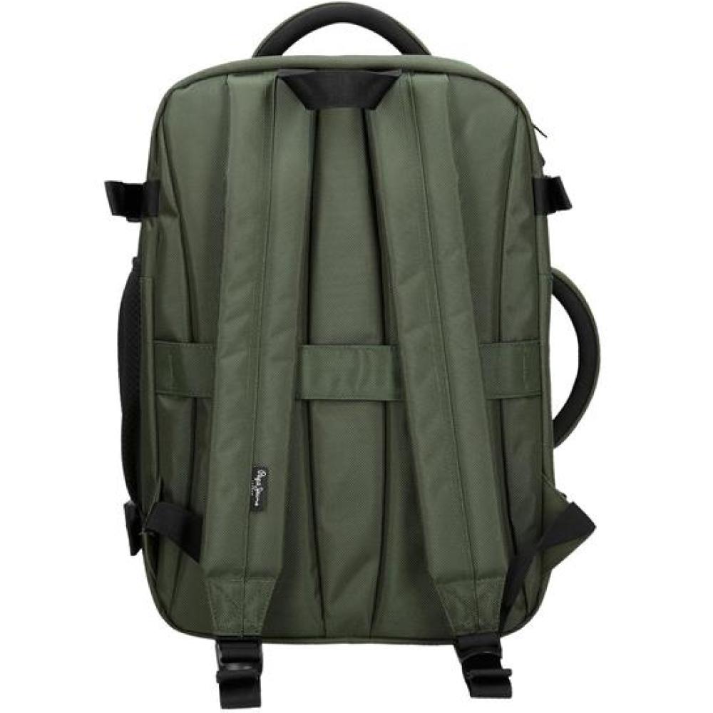 Kabinski ranac - putna torba sa odeljkom za laptop Pepe Jeans Bromley green 70628 - detalj