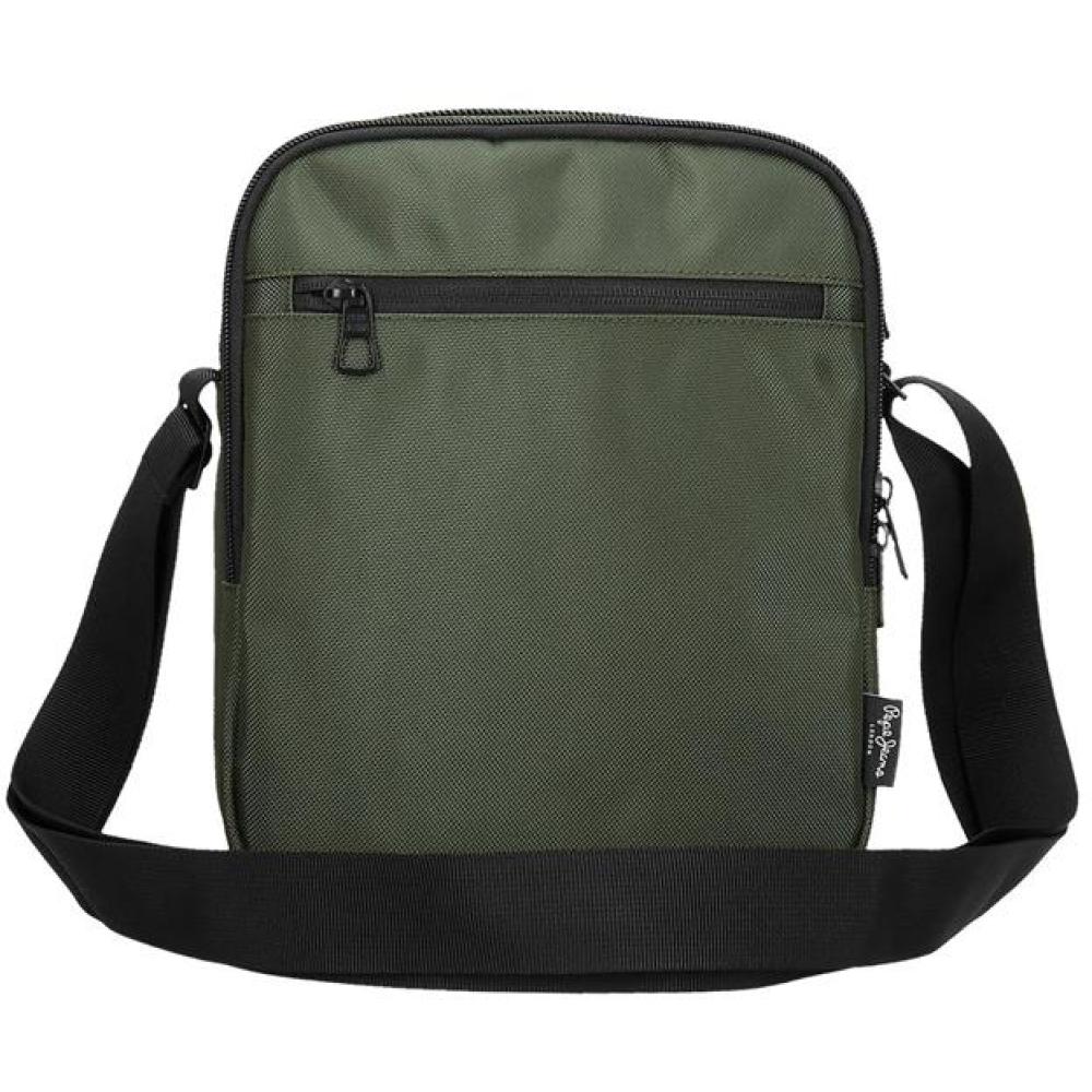 Muška torbica 27cm sa pregradom za tablet Pepe Jeans Bromley green 70657 - detalj