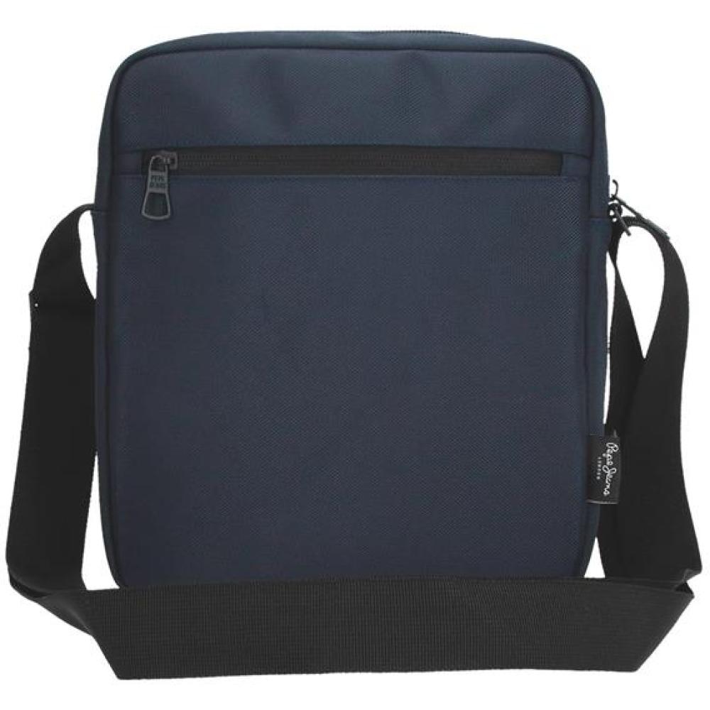 Muška torbica 27cm sa pregradom za tablet Pepe Jeans Bromley navy 70656 - detalj
