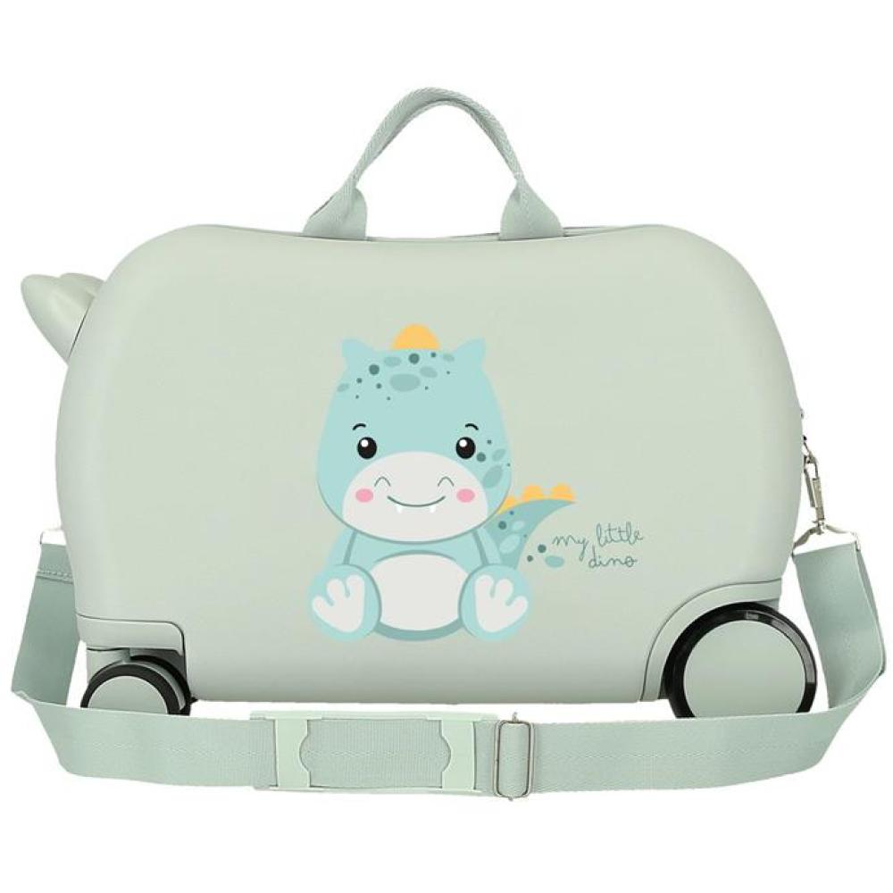 Dečiji kofer za put i vožnju Roll Road Happy Pets Dino 49910 - detalj