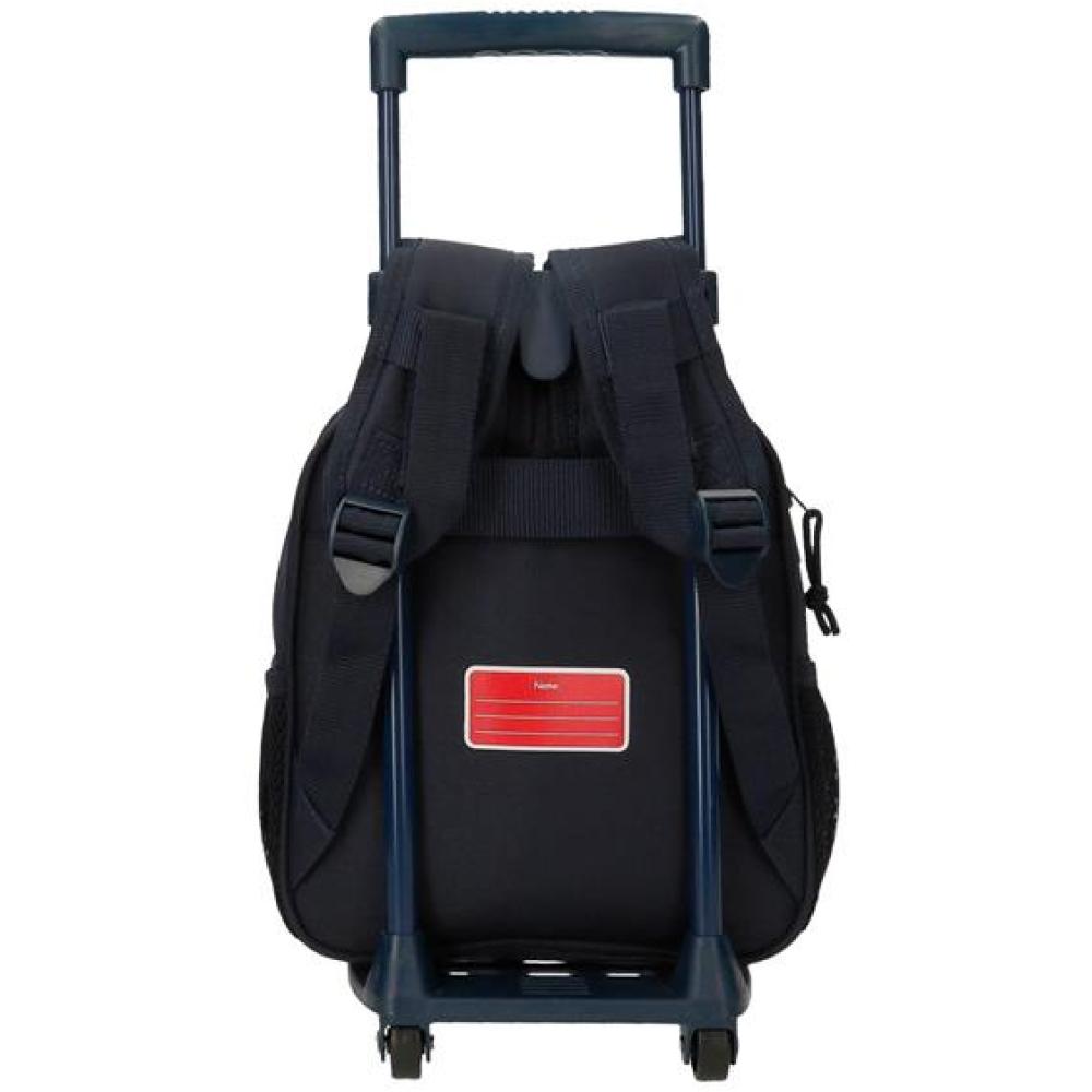 Ranac za vrtić sa točkićima Disney Mickey Cheerful 43320 - detalj