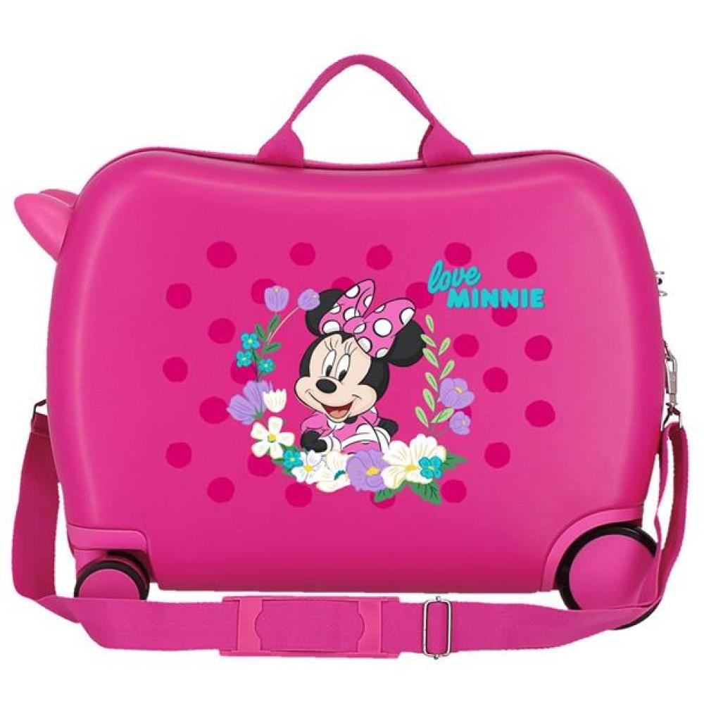 Kofer za put i vožnju Disney Minnie Golden days pink 22798 - detalj