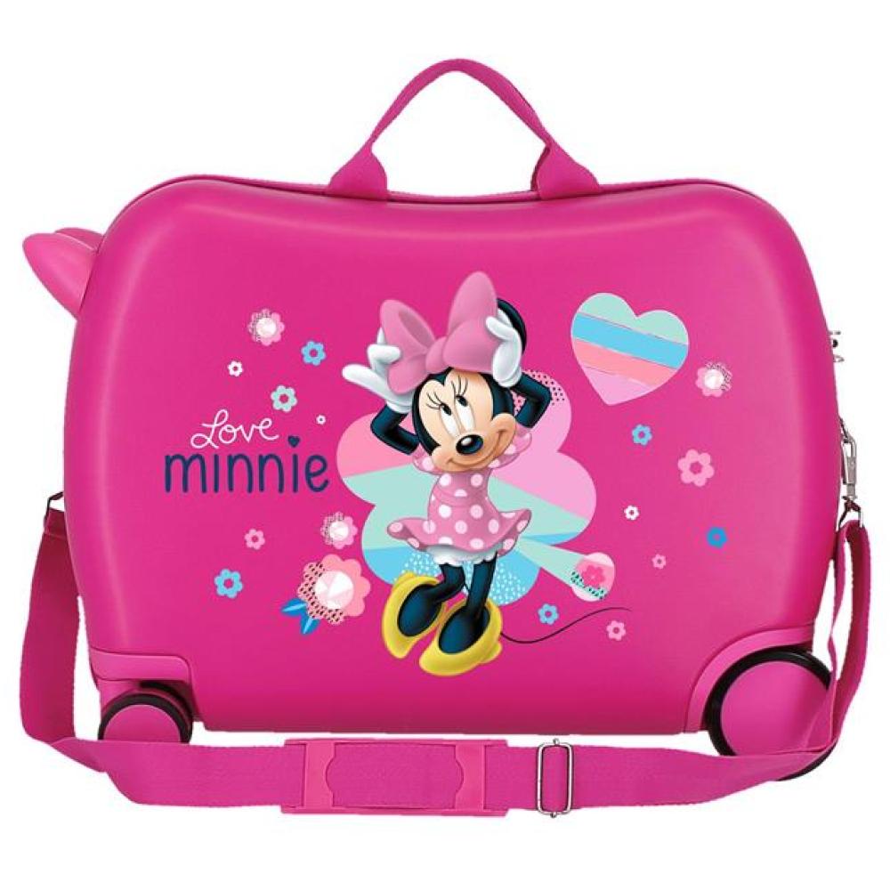Kofer za put i vožnju Disney Minnie Love pink 20598 - detalj