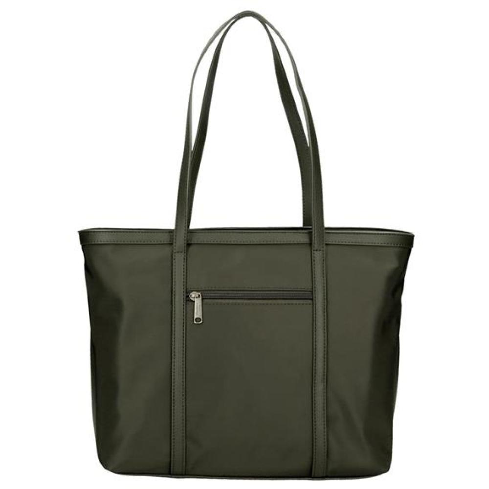 Ženska torba sa pregradom za laptop i tablet PJL Christine green 70975 - detalj