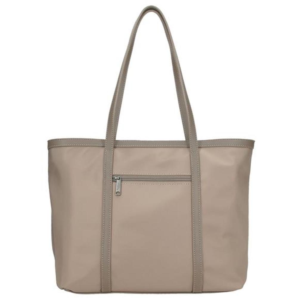 Ženska torba sa pregradom za laptop i tablet PJL Christine beige 70975 - detalj