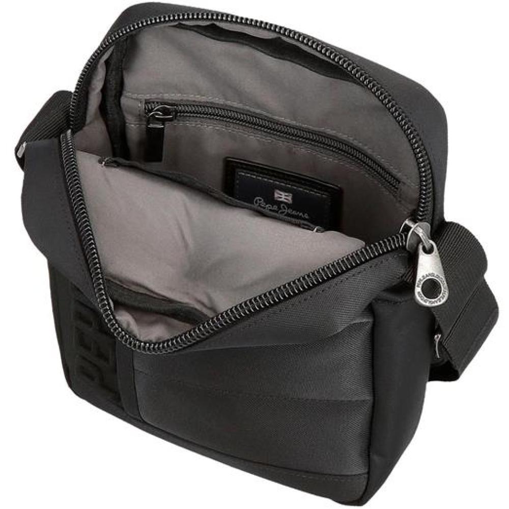 Torbica za muškarce 22cm Pepe Jeans Ancor black 70154 - detalj