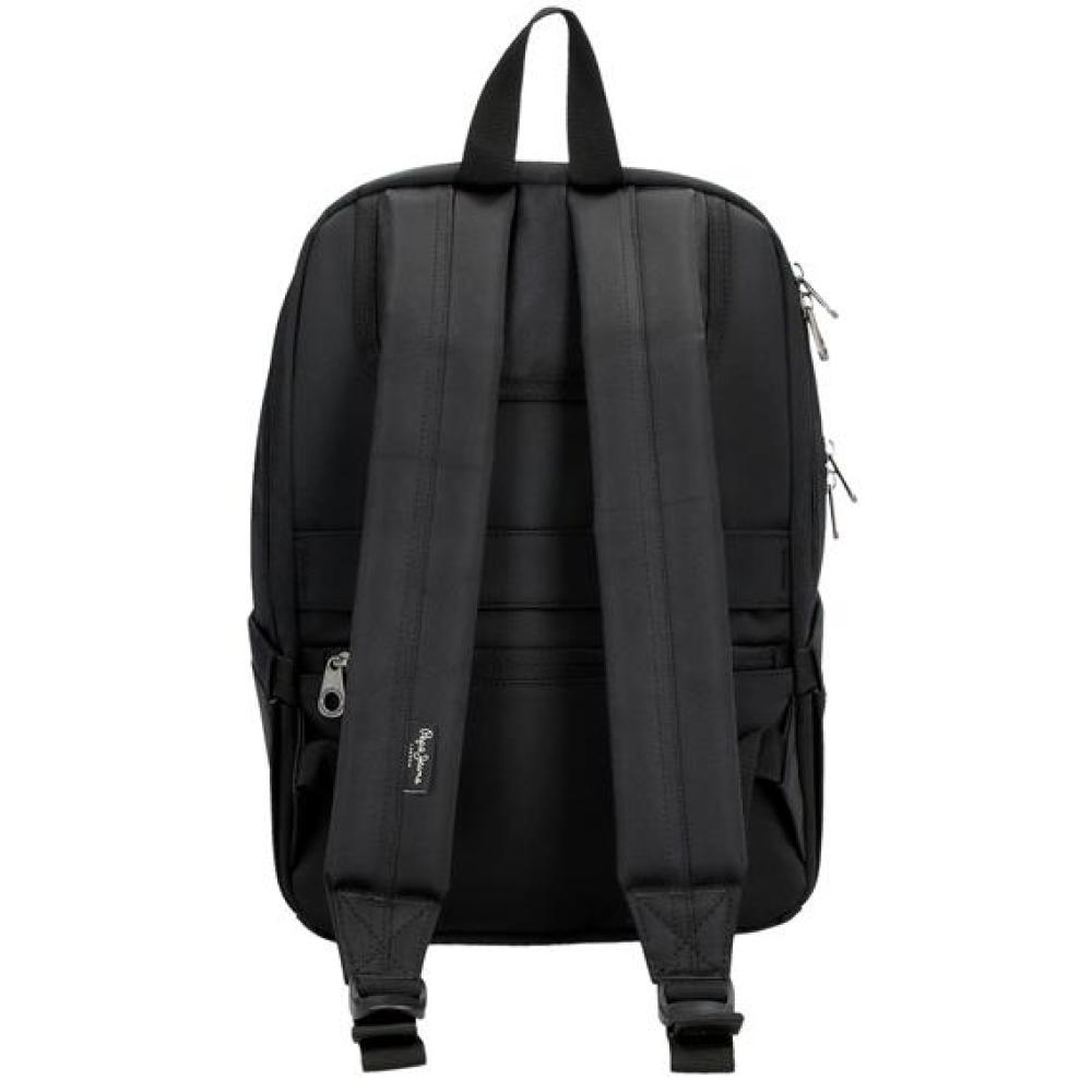 Ranac 37cm za laptop Pepe Jeans Ancor black 70121 - detalj