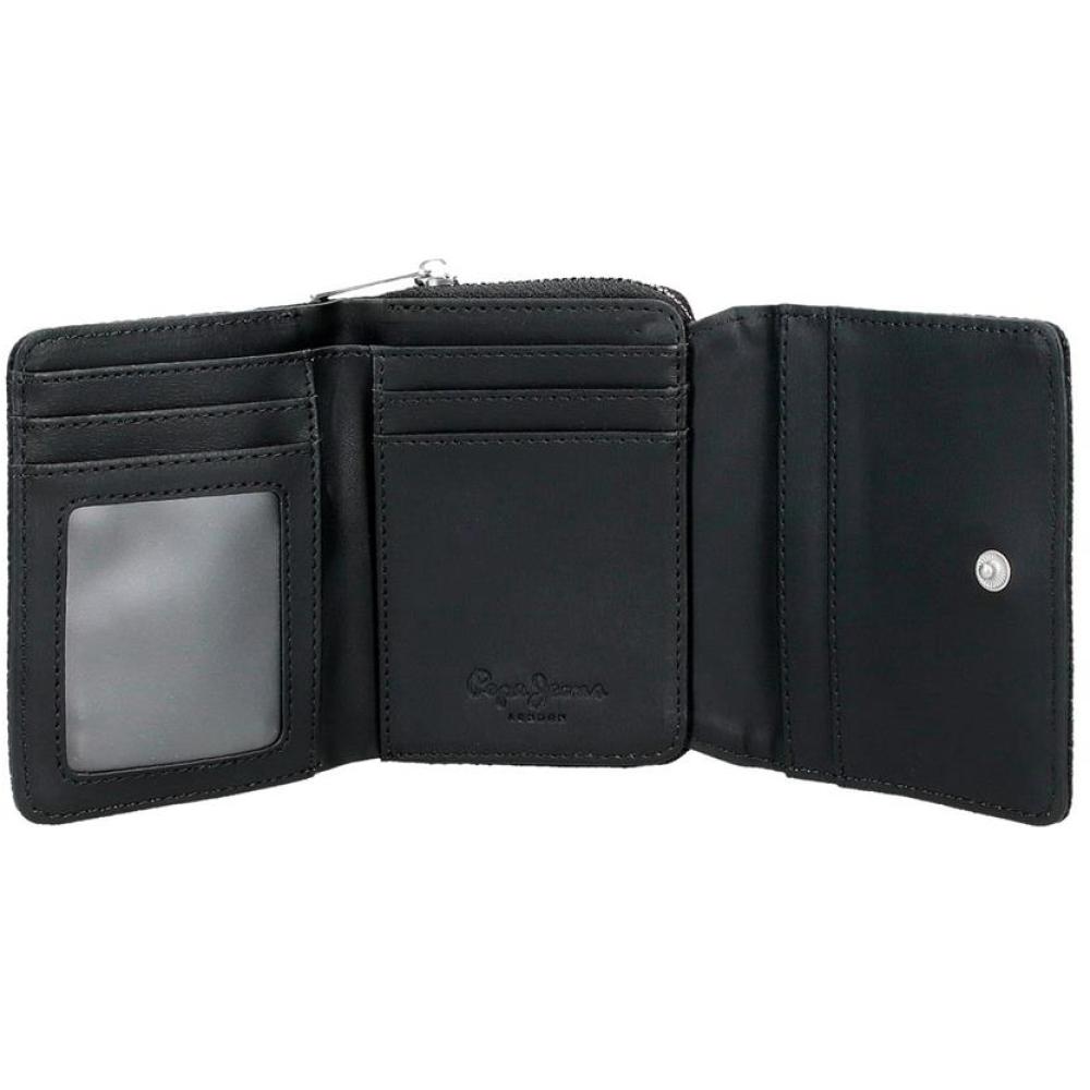 Ženski novčanik 10cm Pepe Jeans Sprig black 79182 - detalj