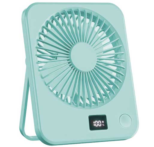 Stoni USB mini ventilator sa displejem 5919GR - detalj