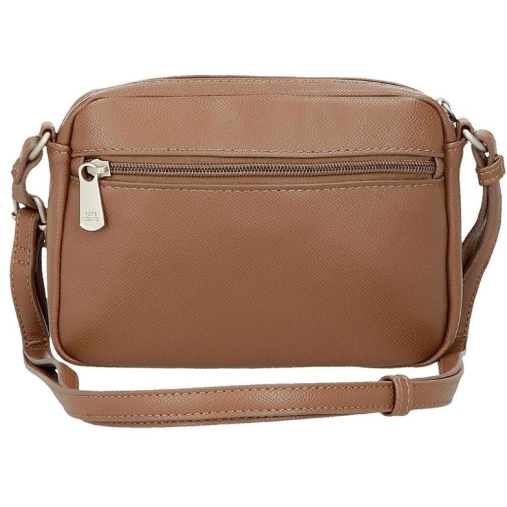 Torbica od eko kože na rame Pepe Jeans Elia brown 79455 - detalj