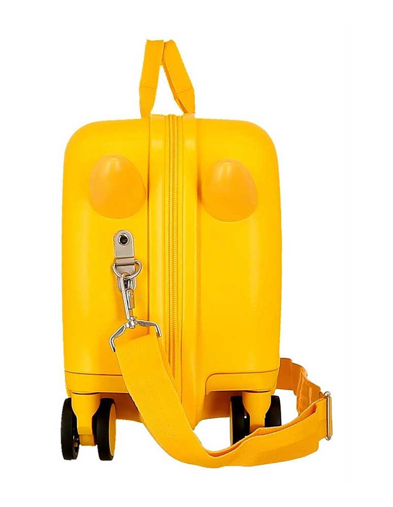 Dečiji kofer za put i vožnju Movom Adventures yellow 20510 - detalj