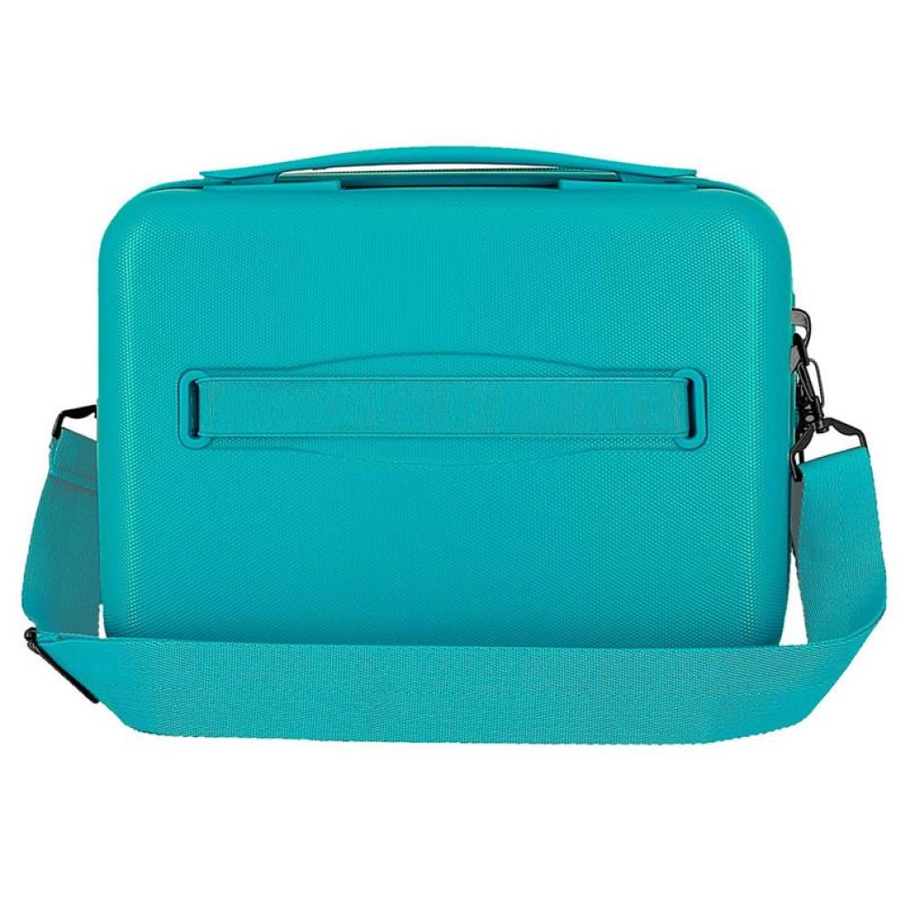 Kofer za šminku i kozmetiku Movom Wood turquoise 53139 - detalj